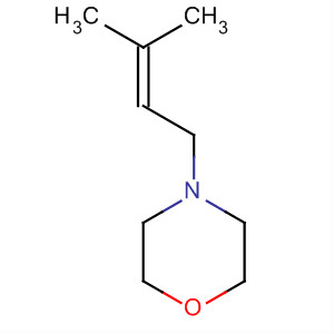 (9ci)-4-(3-甲基-2-丁烯)-吗啉结构式_37857-40-2结构式