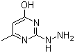 6-甲基-2,4(1h,3H-)-嘧啶二酮-2-肼酮 (9ci)结构式_37893-08-6结构式