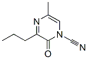 (9Ci)-5-甲基-2-氧代-3-丙基-1(2H)-吡嗪甲腈结构式_37899-76-6结构式