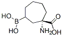 (1S)-(9Ci)-1-氨基-3-硼-环庚烷羧酸结构式_379216-52-1结构式