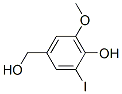 4-羟基甲基-2-碘-6-甲氧基苯酚结构式_37987-21-6结构式