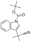 3-(1-氰基-1-甲基乙基)-3-(1-氰基-1-甲基乙基)-1H-吲哚-1-羧酸-1,1-二甲基乙酯结构式_380626-46-0结构式