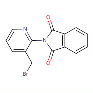 3-溴甲基-2-邻苯二甲酰亚氨基-吡啶结构式_381226-60-4结构式
