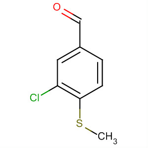 3-氯-4-(甲基硫代)苯甲醛结构式_38125-81-4结构式