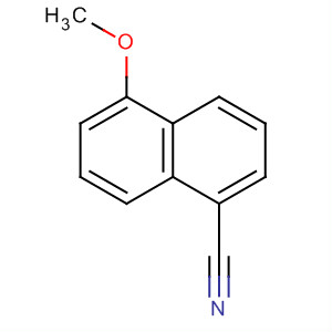 5-甲氧基-1-萘甲腈结构式_3813-01-2结构式