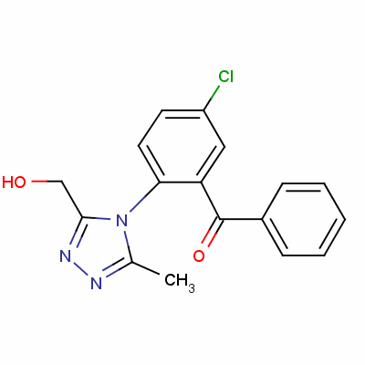 2-[3-(羟基甲基)-5-甲基-4-噻唑]-5-氯苯甲酮结构式_38150-27-5结构式