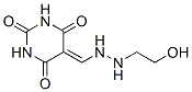 (9ci)-5-[[2-(2-羟基乙基)肼基]亚甲基]-2,4,6(1H,3h,5h)-嘧啶三酮结构式_381706-89-4结构式