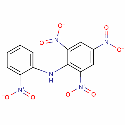 2,4,6-三硝基-n-(2-硝基苯基)苯胺结构式_38229-29-7结构式