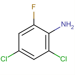 2,4-二氯-6-氟苯胺结构式_3831-70-7结构式