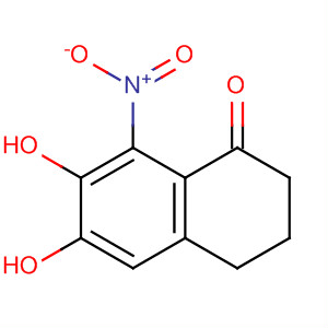 1(2H)-naphthalenone,3,4-dihydro-6,7-dihydroxy-8-nitro-(9ci) Structure