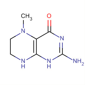 (9ci)-2-氨基-5,6,7,8-四氢-5-甲基-4(1H)-蝶啶酮结构式_38365-04-7结构式