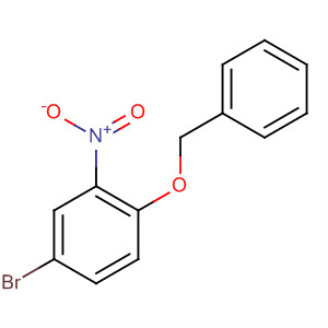 1-苄氧基-4-溴-2-硝基苯结构式_383868-64-2结构式