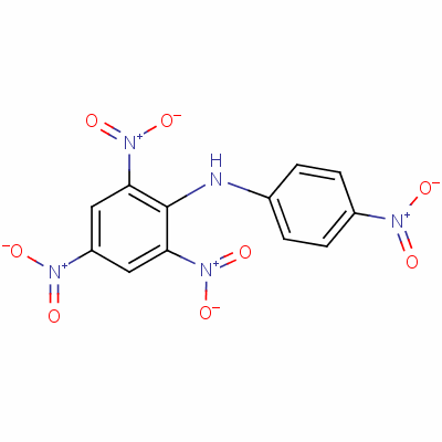 2,4,6-三硝基-n-(4-硝基苯基)苯胺结构式_38417-97-9结构式