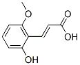 3-(2-羟基-6-甲氧基苯基)-丙烯酸结构式_38489-79-1结构式