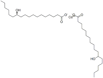镉二[(12R)-12-羟基硬脂酸酯]结构式_38517-19-0结构式