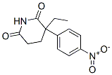 3-乙基-3-(4-硝基苯基)哌啶-2,6-二酮结构式_38527-73-0结构式