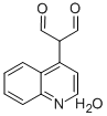 2-(4-喹啉基)丙二醛半水合物结构式_386715-38-4结构式