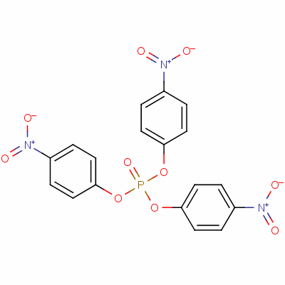 三(4-硝基苯基)磷酸酯结构式_3871-20-3结构式