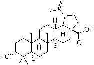 表白桦脂酸结构式_38736-77-5结构式