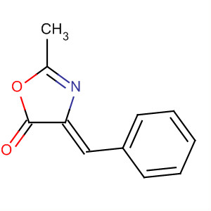 (Z)-4-亚苄基-2-甲基噁唑-5(4h)-酮结构式_38879-46-8结构式