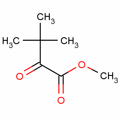 3,3-二甲基-2-氧代丁酸甲酯结构式_38941-46-7结构式