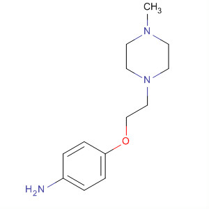 4-[2-(4-甲基哌嗪-1-基)乙氧基]苯胺结构式_38948-28-6结构式