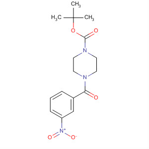 4-(3-硝基苯甲酰基)四氢-1(2H)-吡嗪羧酸叔丁酯结构式_389628-56-2结构式