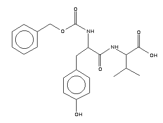 Z-tyr-val-oh结构式_38972-89-3结构式