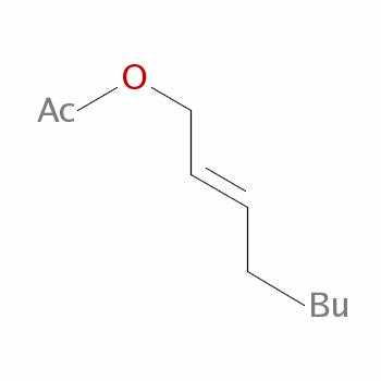 (E)-辛-2-烯基乙酸酯结构式_3913-80-2结构式