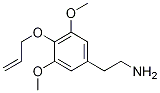 3,5-二甲氧基-4-烯丙氧基苯乙胺结构式_39201-75-7结构式