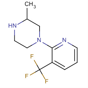 3-甲基-1-(3-三氟甲基吡啶-2-基)哌嗪结构式_393514-01-7结构式
