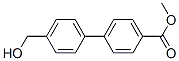 Methyl 4-(4-hydroxymethylphenyl)benzoate Structure