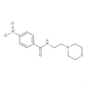 N-(2-吗啉-4-基乙基)-4-硝基苯甲酰胺结构式_3948-64-9结构式