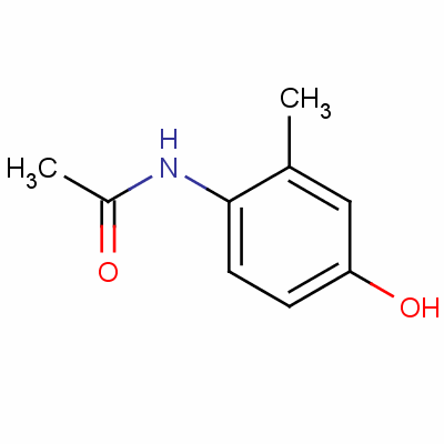 N-(4-羟基-2-甲基苯基)乙酰胺结构式_39495-15-3结构式