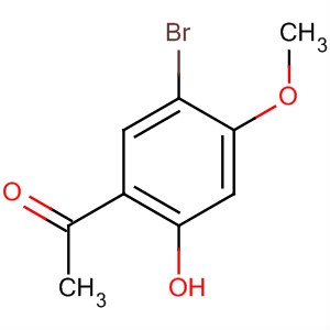 1-(5-溴-2-羟基-4-甲氧基苯基)-乙酮结构式_39503-61-2结构式