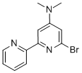6-溴-4-N,N-二甲基氨基-2,2-联吡啶结构式_396092-86-7结构式