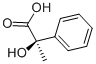 (R)-(-)-2-羟基-2-苯基丙酸结构式_3966-30-1结构式