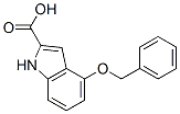 4-苄氧基吲哚-2-羧酸结构式_39731-09-4结构式