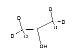 异丙醇-D6结构式_3976-29-2结构式