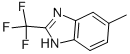 (9ci)-5-甲基-2-(三氟甲基)-1H-苯并咪唑结构式_399-77-9结构式