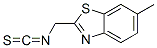 (9ci)-2-(异硫代氰酰基甲基)-6-甲基-苯并噻唑结构式_39905-98-1结构式