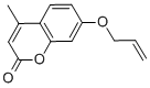 7-Allyloxy-4-methylcoumarinStructure,3993-57-5Structure 7-Allyloxy-4-methylcoumarin Structure,3993-57-5Structure