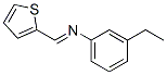 (9ci)-3-乙基-n-(2-噻吩亚甲基)-苯胺结构式_400058-81-3结构式