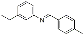 (9ci)-3-乙基-n-[(4-甲基苯基)亚甲基]-苯胺结构式_400059-57-6结构式