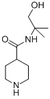 N-(2-羟基-1,1-二甲基乙基)-4-哌啶羧酰胺盐酸盐结构式_40051-33-0结构式
