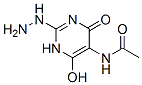 (9ci)-n-(2-肼基-1,4-二氢-6-羟基-4-氧代-5-嘧啶)-乙酰胺结构式_400877-98-7结构式