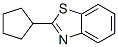 (9ci)-2-环戊基-苯并噻唑结构式_40115-02-4结构式