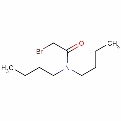 2-溴-N,N-二丁基乙酰胺结构式_40124-27-4结构式