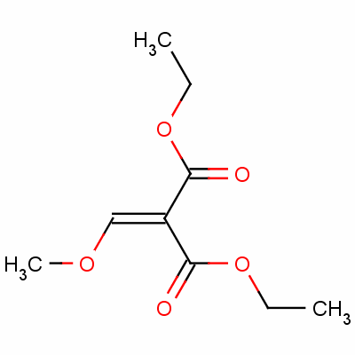 2-(甲氧基亚甲基)丙二酸二乙酯结构式_40131-09-7结构式