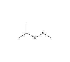 异丙基甲基二硫醚结构式_40136-65-0结构式